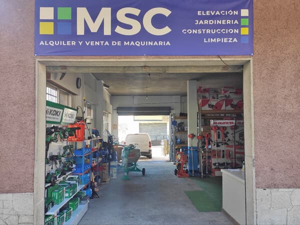 MSC Alquiler y venta de maquinaria